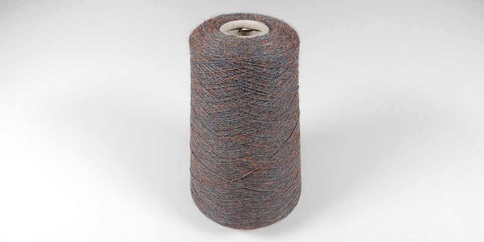 Orange/Blau melange 4408