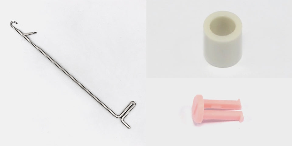 Ersatznadeln für Silver Reed LK100 und LK150 (rosa