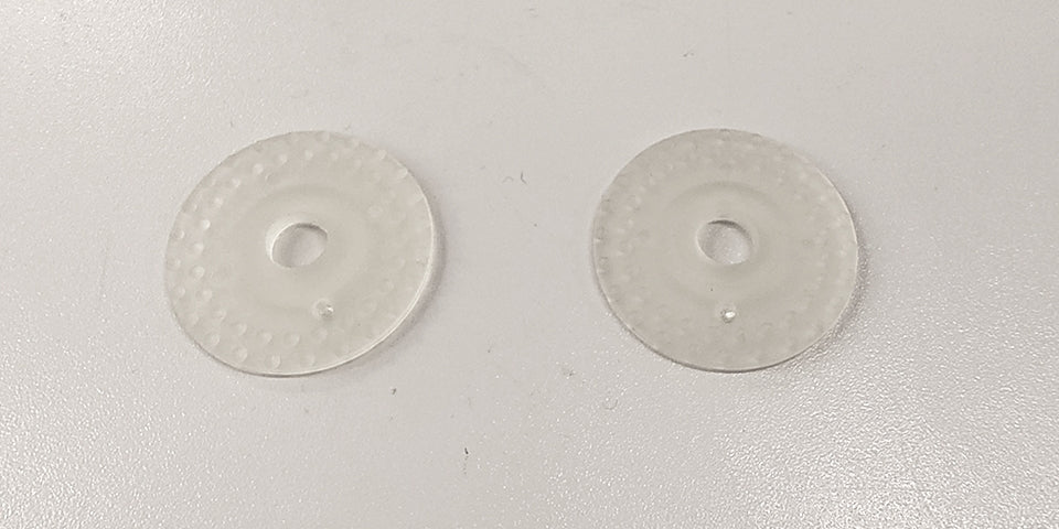 Gummiräder (ohne Einsatz und Schraube)