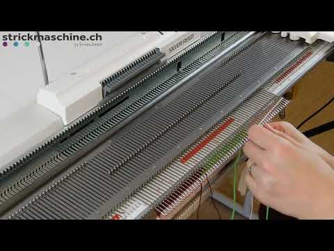 Erklärvideo zu AG-24 Intarsienschlitten Silver Reed